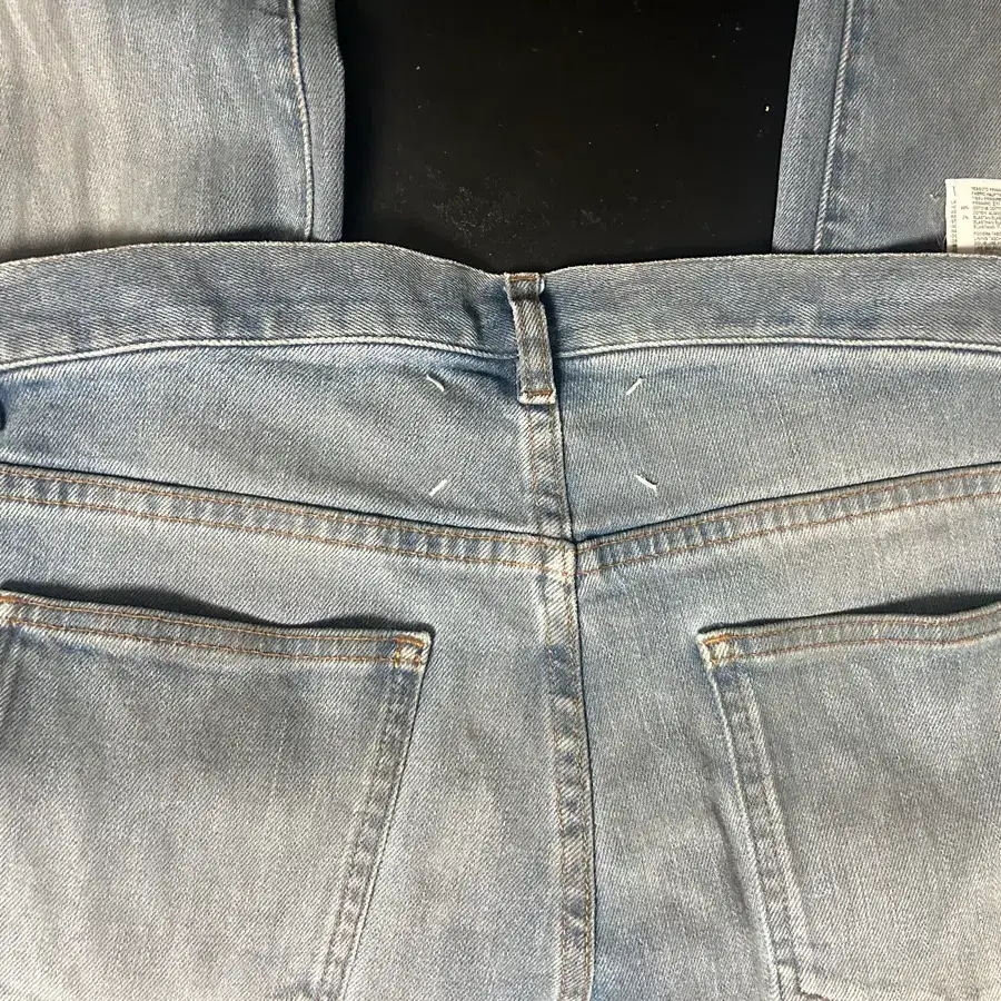 Maison margiela 16aw mid blue denim