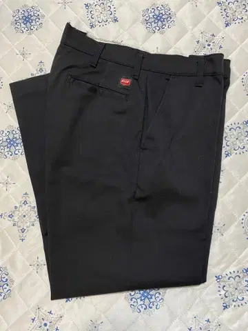 블랙 RED KAP 워크 팬츠 PT20 W32 L30 레드캡