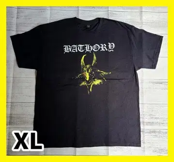 [ 바소리 [ YELLOW GOAT ] 공식 T셔츠 ] BATHORY