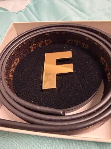 FTP 로고 레페테 벨트 (Brown) eyden 착용 벨트