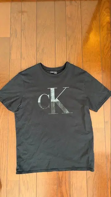 Calvin Klein Jeans 로고T셔츠 블랙