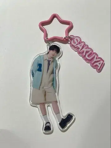 NCT WISH 사쿠야 아크릴 키링 Our WISH 아크릴 키링