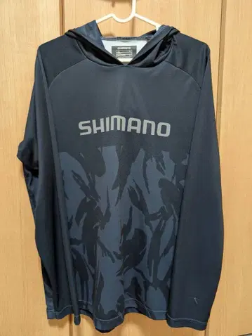 SHIMANO 썬 프로텍션 프린트 후디 XL