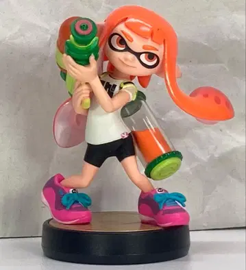 amiibo 스프라툰 걸 스매시브라더스 모델