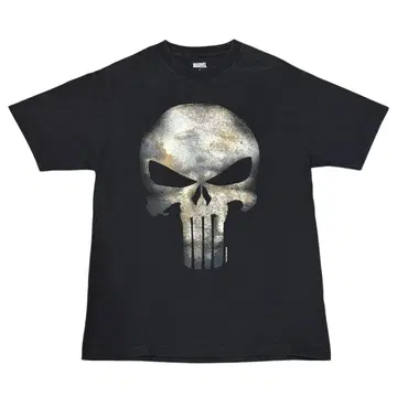 2004년 공식 MARVEL THE PUNISHER 스컬 T셔츠 L