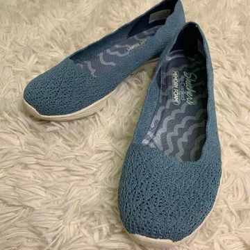 새상품급 스케쳐스 SKECHERS 니트 펌프스 슬립온