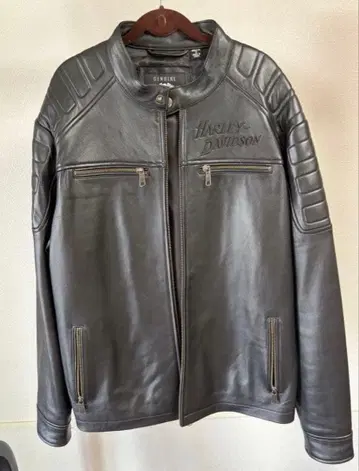 Harley-Davidson 가죽 자켓 블랙 M