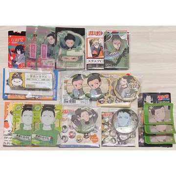 NARUTO 나루토 질풍전 나라 시카마루 골든 캔뱃지 냐루토