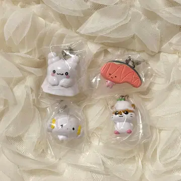 산리오 올스타즈 메지루시 액세서리 4종 세트