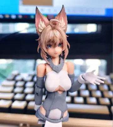 [ 미조립 ] [ R.Z. ] 동물 귀 포니테일 머리 부품 ( 메가미 디바이스 대응 )
