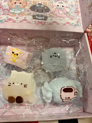 스퀴즈 묶음 판매 고양이 손글씨