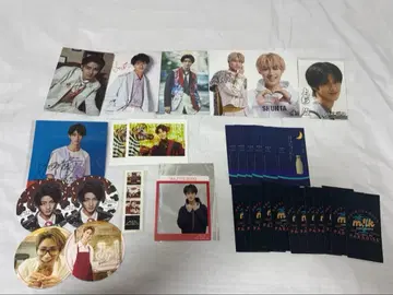 M!LK 소노 슌타 브로마이드 굿즈 세트