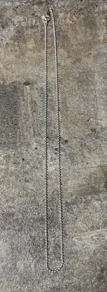 LETRO jewelry 볼 목걸이 실버925 약 22cm 925
