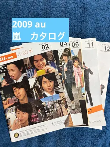아라시 au 카탈로그 2009