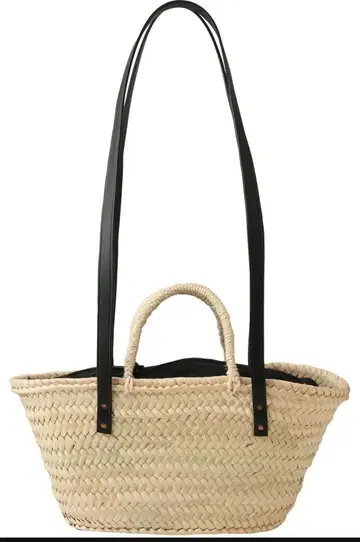Aeta 팜 리프 바스켓백