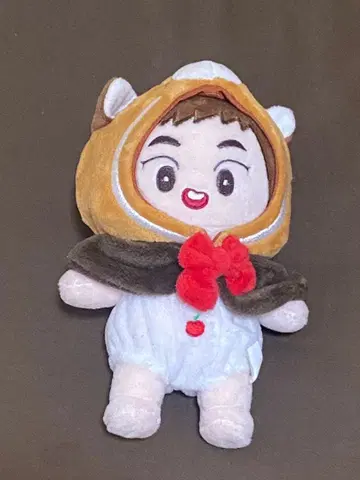 시우민 옷 갈아입기 봉제 인형 마스코트 인형