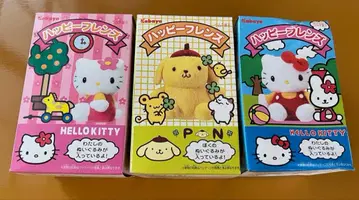 카바야 해피 프렌즈 봉제 인형 3종 세트