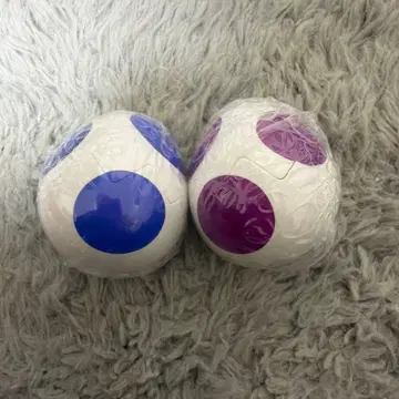 슈퍼 마리오 요시 표식 액세서리 파랑 보라색