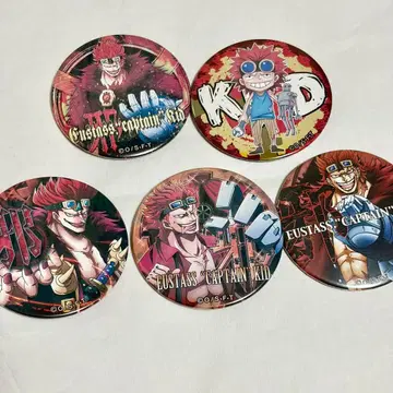 ONE PIECE 유스타스 키즈 굿즈 캔뱃지 묶음 판매