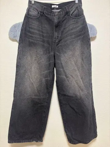 퍼 리메이크 데님 깃털 데님