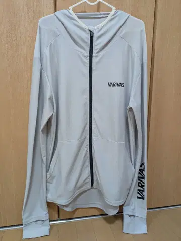 VARIVAS 낚시 후드티 라이트 그레이 VASS-07