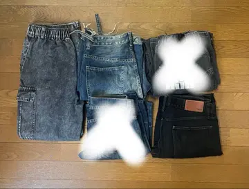 swag y2k archive 스트릿 데님 묶음 판매 엔도 모리