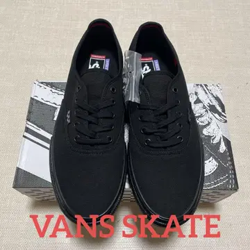 [새상품] 30cm VANS SKATE AUTHENTIC 오센틱 블랙