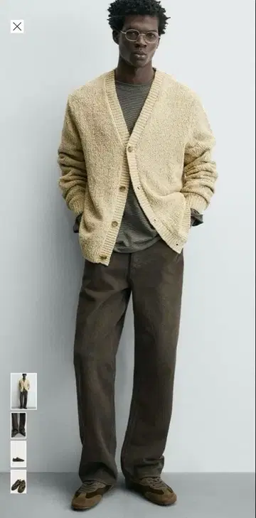 ZARA 가죽 레트로 슈즈