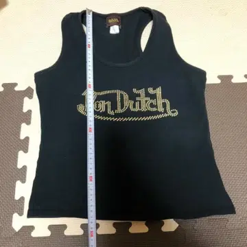 Von Dutch 큐빅 탱크탑 블랙