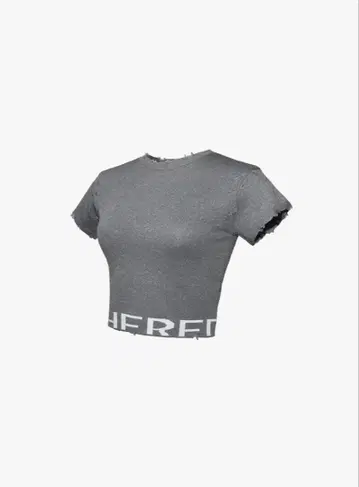 theredthread damage tops half 로고 그레이