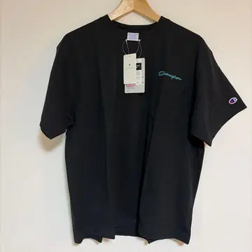 Champion 포켓T셔츠 C3-038 블랙 M
