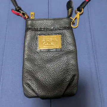 COCOCELUX GOLD 스마트폰 숄더백 블랙