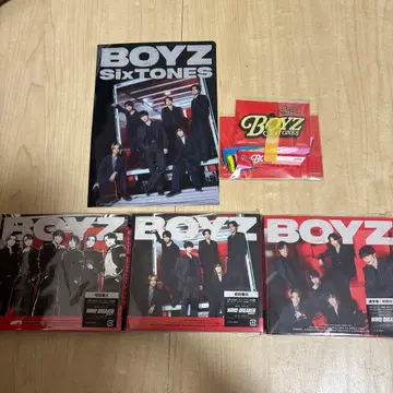 SixTONES BOYZ 3 형태 세트 특전 포함