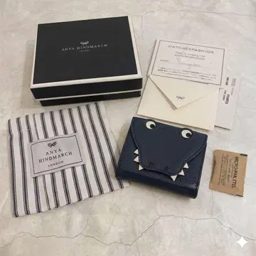 레어 ANYA HINDMARCH 안야 힌드마치 악어 지갑