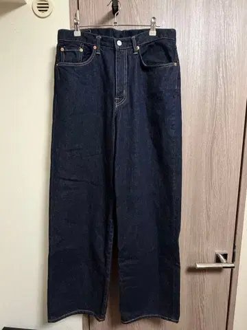 별주 ] EDWIN WIDE STRAIGHT ONE WASHED 데님 팬츠