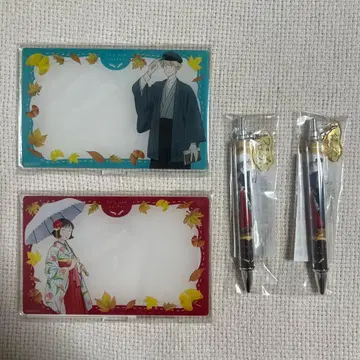 스킵과 로퍼 스키로 시마 미츠미 아크릴 메모보드 볼펜