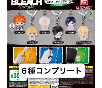 2 BLEACH 천년혈전편 메지루시 액세서리 3종 6개 풀컴프 블리치