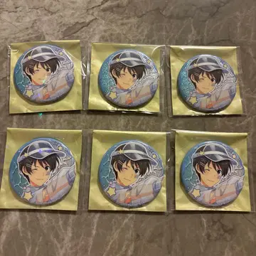 아이돌 마스터 SideM 타워 레코드 후유미 슌 캔 배지 6개 세트