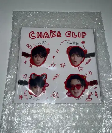 CHAKA CLIP 헤어 클립 4종 세트 미야치카 카이토