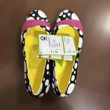 CROCS 플랫슈즈 미사용 택 포함