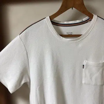 Paul Smith 라운지웨어 메쉬지 티셔츠 L 화이트