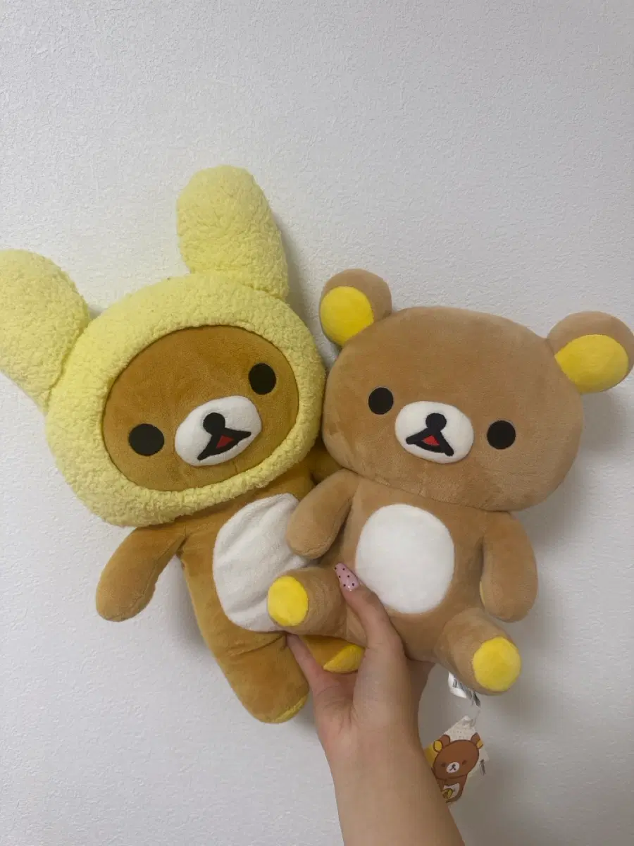 리락쿠마 인형 두개같이 팔아요