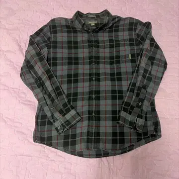 Eddie Bauer 플란넬 셔츠 체크 무늬 긴팔 M
