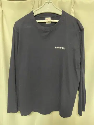 SHIMANO 롱 T 네이비 컬러