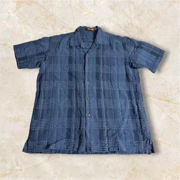 m3672 Lancel 오픈 카라 셔츠 M