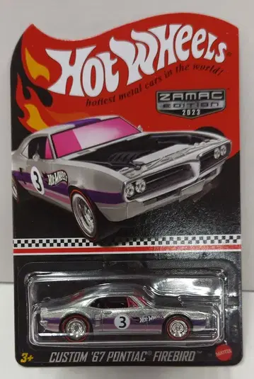MATTEL HOTWHEELS HW 2023 COLLECTOR EDITION! HKL65 CUSTOM '67 PONTIAC FIREBIRD ZAMAC/#3 HKL65