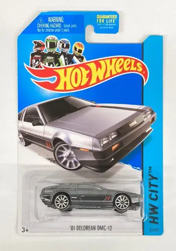 MATTEL HW CITY HOTWHEELS '81 DELOREAN DMC-12 실버/블랙 33/250