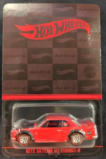 MATTEL HOTWHEELS COLLECTORS JAPAN CONVENTION 2023 LIMITED 왼쪽/1972 Skyline HT 2000GT-R 레드 HGK72