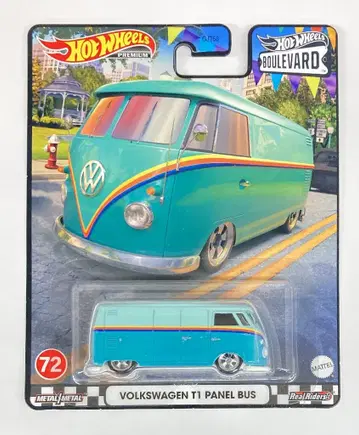 MATTEL HOTWHEELS BOULEVARD 폭스바겐 T1 패널 버스 72