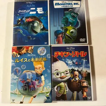 몬스터 주식회사 니모 루이스와 미래 탐정 디즈니 픽사 DVD